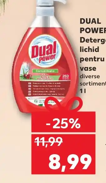 Kaufland DUAL POWER Detergent lichid pentru vase Ofertă