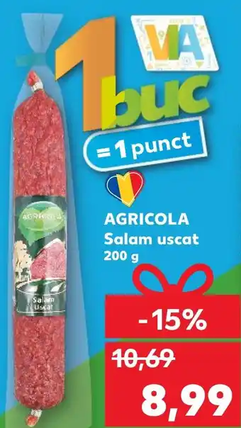Kaufland AGRICOLA Salam uscat 200 g Ofertă