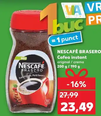 Kaufland NESCAFÉ BRASERO Cafea instant Ofertă