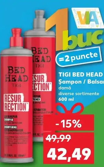 Kaufland TIGI BED HEAD Şampon / Balsam damă Ofertă