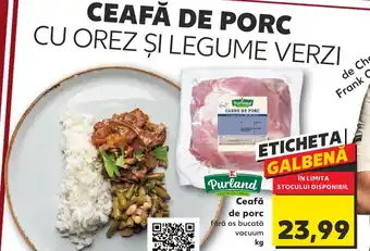 Kaufland Ceafă de porc Ofertă