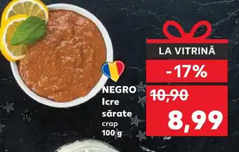 Kaufland NEGRO Icre sărate crap Ofertă