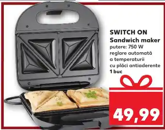 Kaufland SWITCH ON Sandwich maker Ofertă