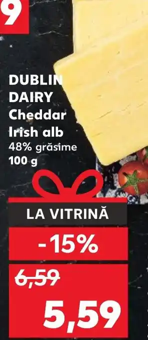Kaufland DUBLIN DAIRY Cheddar Irish alb Ofertă