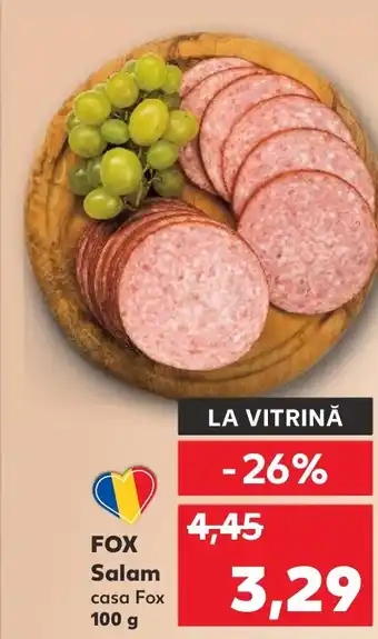 Kaufland FOX Salam casa Fox Ofertă