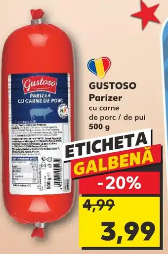 Kaufland GUSTOSO Parizer Ofertă