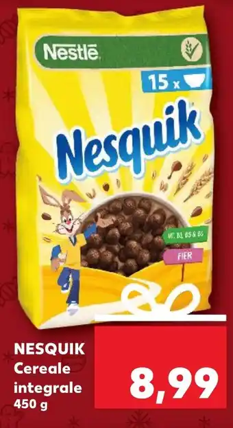 Kaufland NESQUIK Cereale integrale 450 g Ofertă