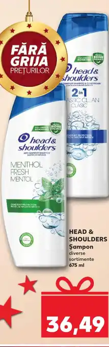 Kaufland HEAD & SHOULDERS Şampon Ofertă
