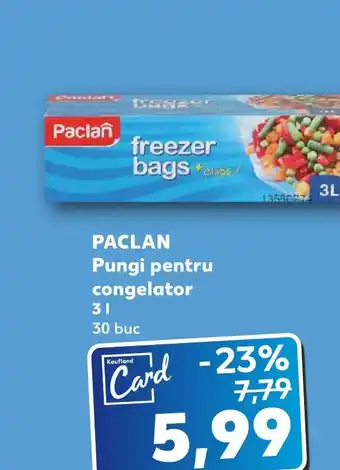 Kaufland PACLAN Pungi pentru congelator Ofertă
