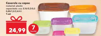 Kaufland Caserole cu capac Ofertă