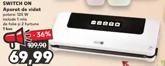 Kaufland SWITCH ON Aparat de vidat putere: 125 W Ofertă