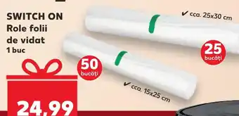 Kaufland SWITCH ON Role folii de vidat Ofertă