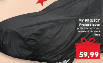 Kaufland MY PROJECT Prelată auto poliester rezistent diverse dimensiuni Ofertă