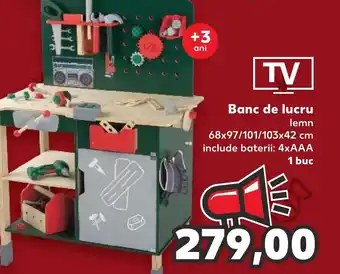 Kaufland Banc de lucru lemn Ofertă