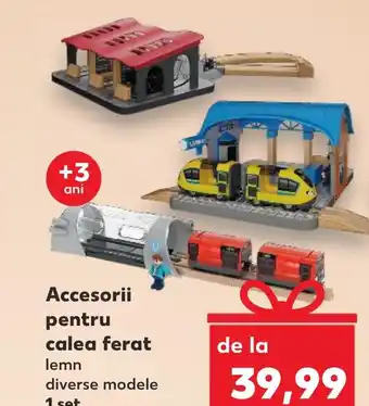 Kaufland Accesorii pentru calea ferat lemn Ofertă