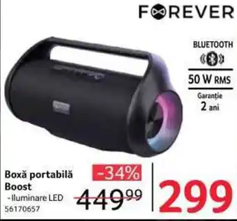 Selgros Boxă portabilă Boost Ofertă