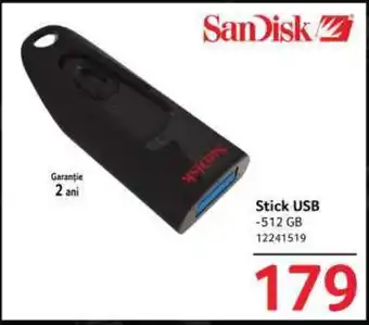 Selgros Stick USB -512 GB 12241519 Ofertă