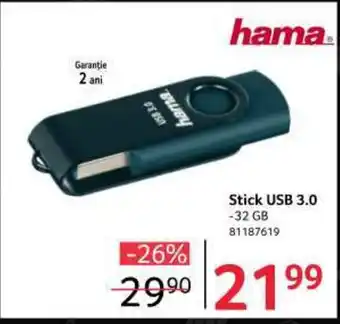 Stick USB 3.0 -32 GB
