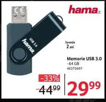Selgros Memorie USB 3.0 Ofertă