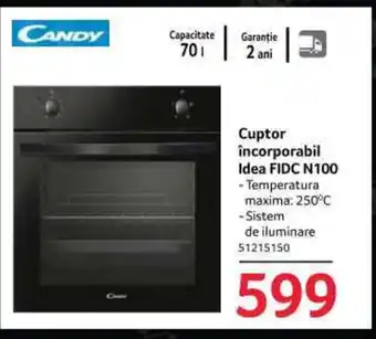 Selgros Cuptor încorporabil Idea FIDC N100 Ofertă