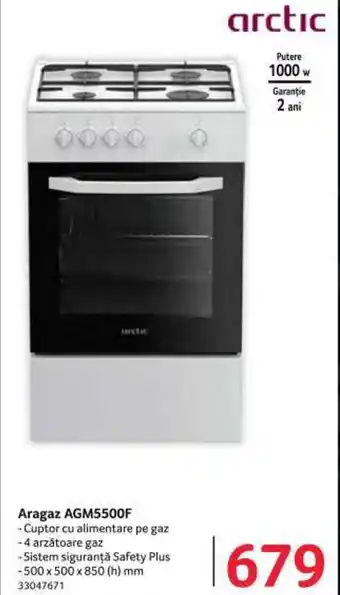 Selgros Aragaz AGM5500F Ofertă