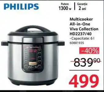 Selgros Multicooker All-in-One Viva Collection Ofertă