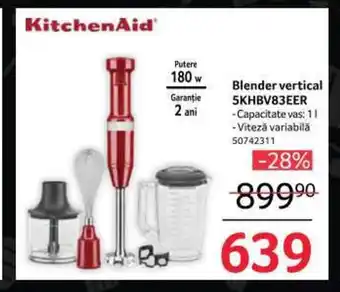 Selgros Blender vertical 5KHBV83EER Ofertă