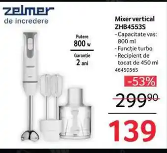 Selgros Mixer vertical ZHB4553S Ofertă