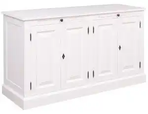 Favi Bufet 4 usi, bas cu finisaj vopsit Ofertă