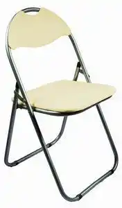 Scaun pliant cordoba, bej, 38.5x43x79 cm
