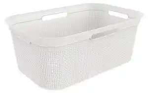 Coș de rufe alb din plastic 41 l brisen - rotho