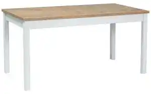 Masa stil baroc alba tiago, 140/220x80x76 cm