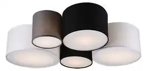Plafoniera design multicolor cu 5 lumini - sectos