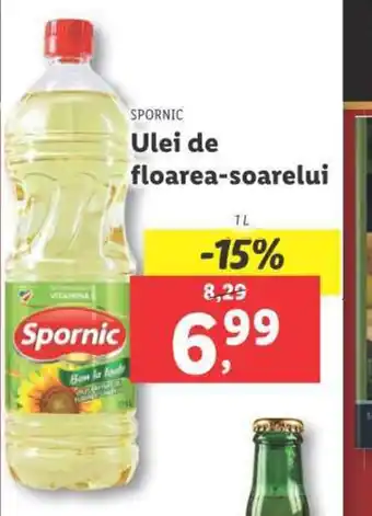 Lidl Ulei de floarea-soarelui Ofertă