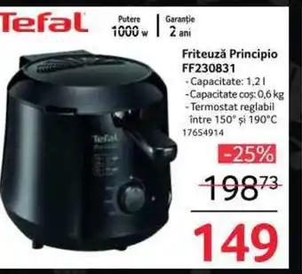 Selgros Friteuză Principio FF230831 Ofertă