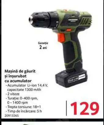 Selgros Mașină de găurit și înșurubat Ofertă