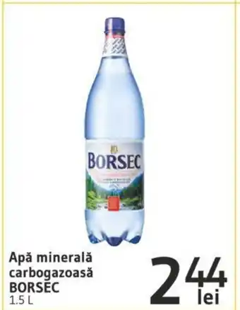 Apă minerală carbogazoasă BORSEC