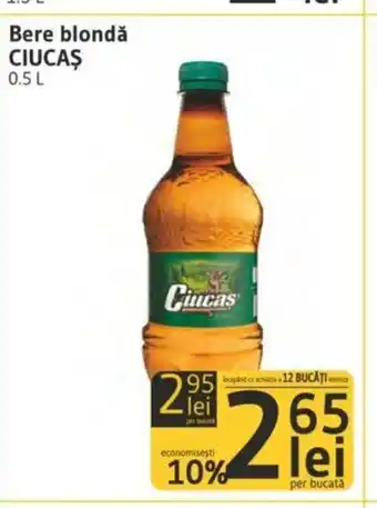 Supeco Bere blondă CIUCA Ofertă