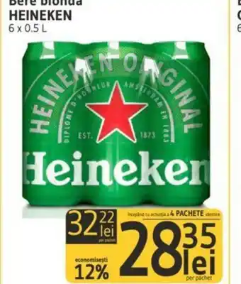 Supeco Bere blondă HEINEKEN Ofertă