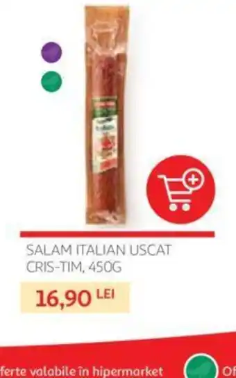 Auchan SALAM ITALIAN USCAT CRIS-TIM, 450G Ofertă