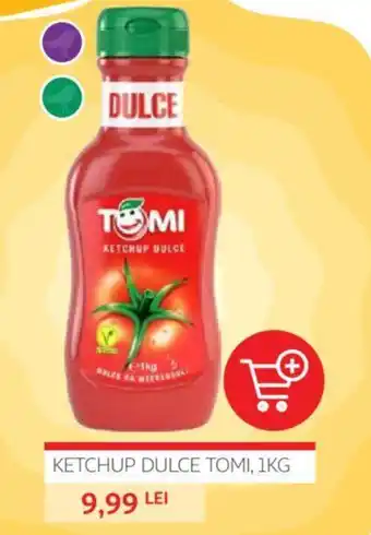 Auchan KETCHUP DULCE TOMI, 1KG Ofertă
