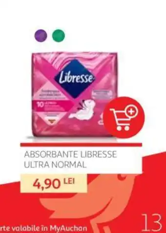 ABSORBANTE LIBRESSE ULTRA NORMAL