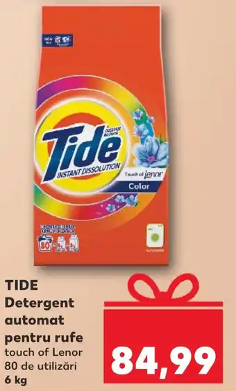 Kaufland TIDE Detergent automat pentru rufe touch of Lenor 80 de utilizări Ofertă
