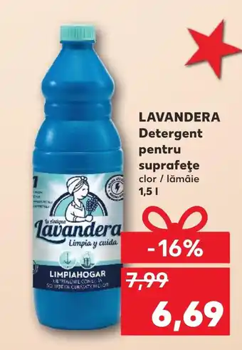 Kaufland LAVANDERA Detergent pentru suprafeţe Ofertă