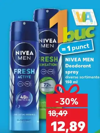 Kaufland NIVEA MEN Deodorant spray Ofertă