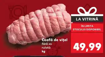 Kaufland Ceafă de vițel Ofertă