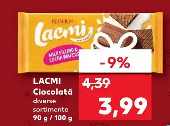 Kaufland LACMI Ciocolată Ofertă