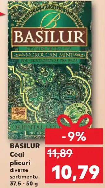 Kaufland BASILUR Ceai plicuri Ofertă