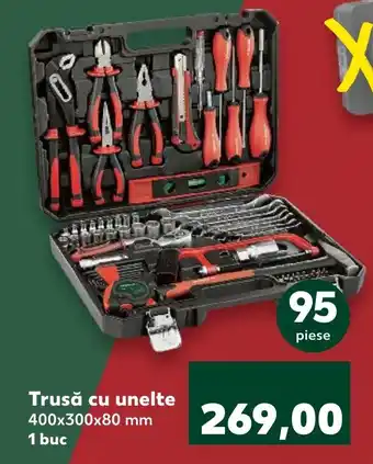 Kaufland Trusă cu unelte 400x300x80 mm 1 buc Ofertă