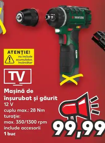 Kaufland Maşină de înşurubat şi găurit Ofertă